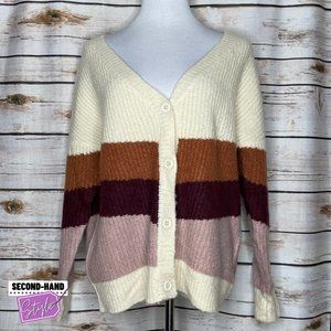 Cozy + Warm Striped Sweater